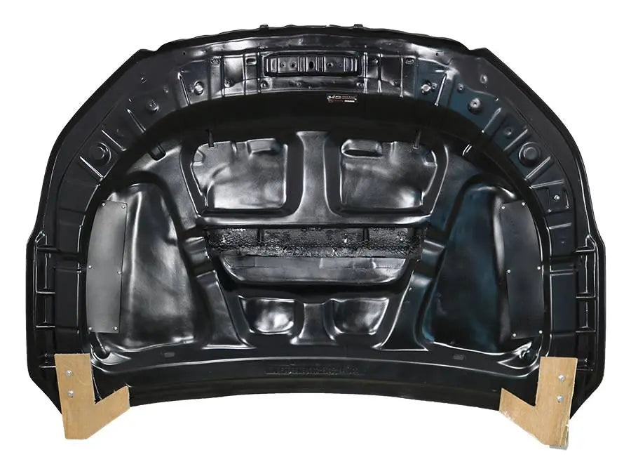 2014-2018 Subaru Forester 4 doors V Line Style Carbon Fiber Black Hood-4