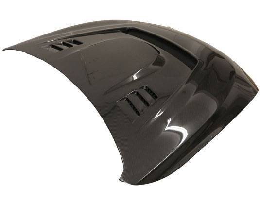 2015-2020 BMW 4 SERIES F82 2 doors XTS Style Carbon Fiber Black Hood-1