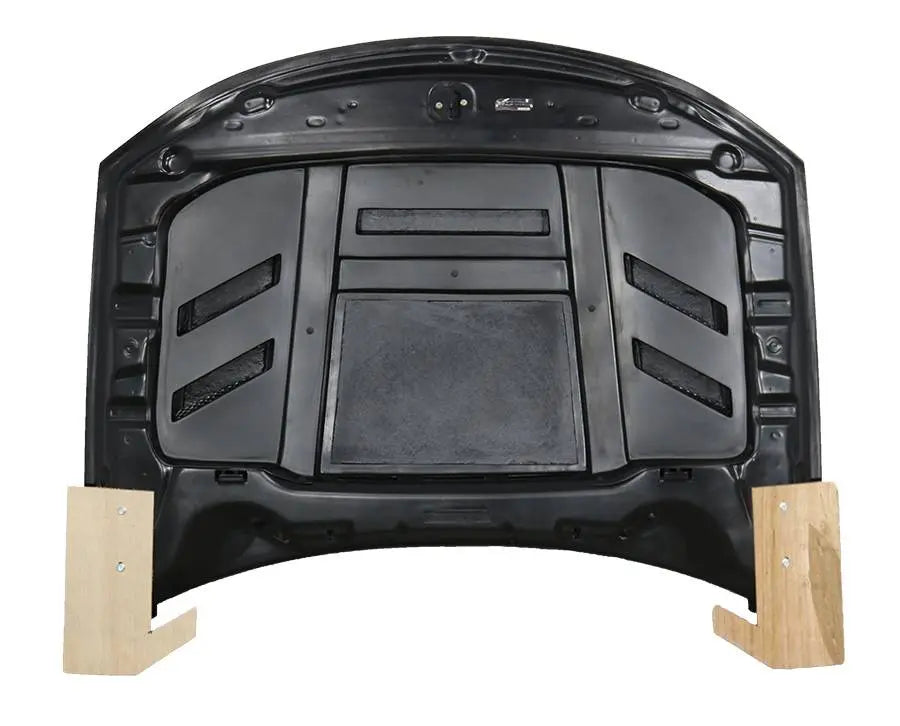 2015-2023 Dodge Charger 4 doors TERMINATOR Style Carbon Fiber Black Hood-5