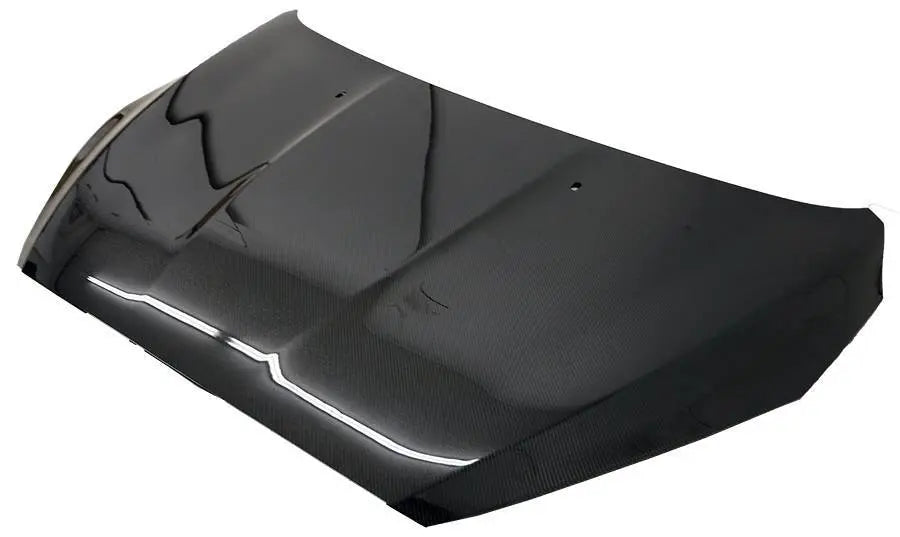 2015-2018 Ford Focus 2 doors 4 doors OEM Style Carbon Fiber Black Hood-2