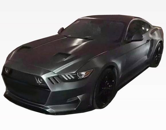 2015-2017 Ford Mustang 2 doors TMC Style FRP Primer Front Bumper-2