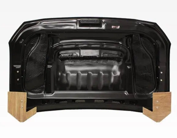 2015-2021 Subaru WRX 4 doors VS 2 Style Carbon Fiber Black Hood-5