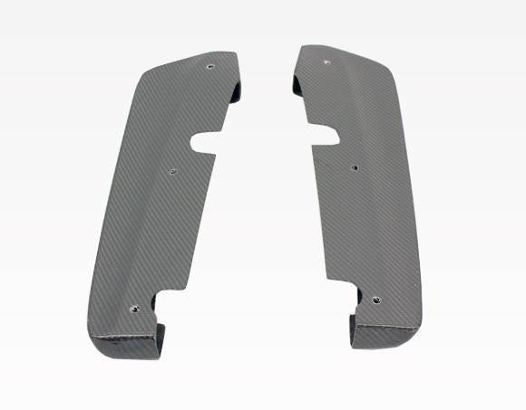 2015-2021 Subaru WRX Carbon Fiber Black Rear Lip-3