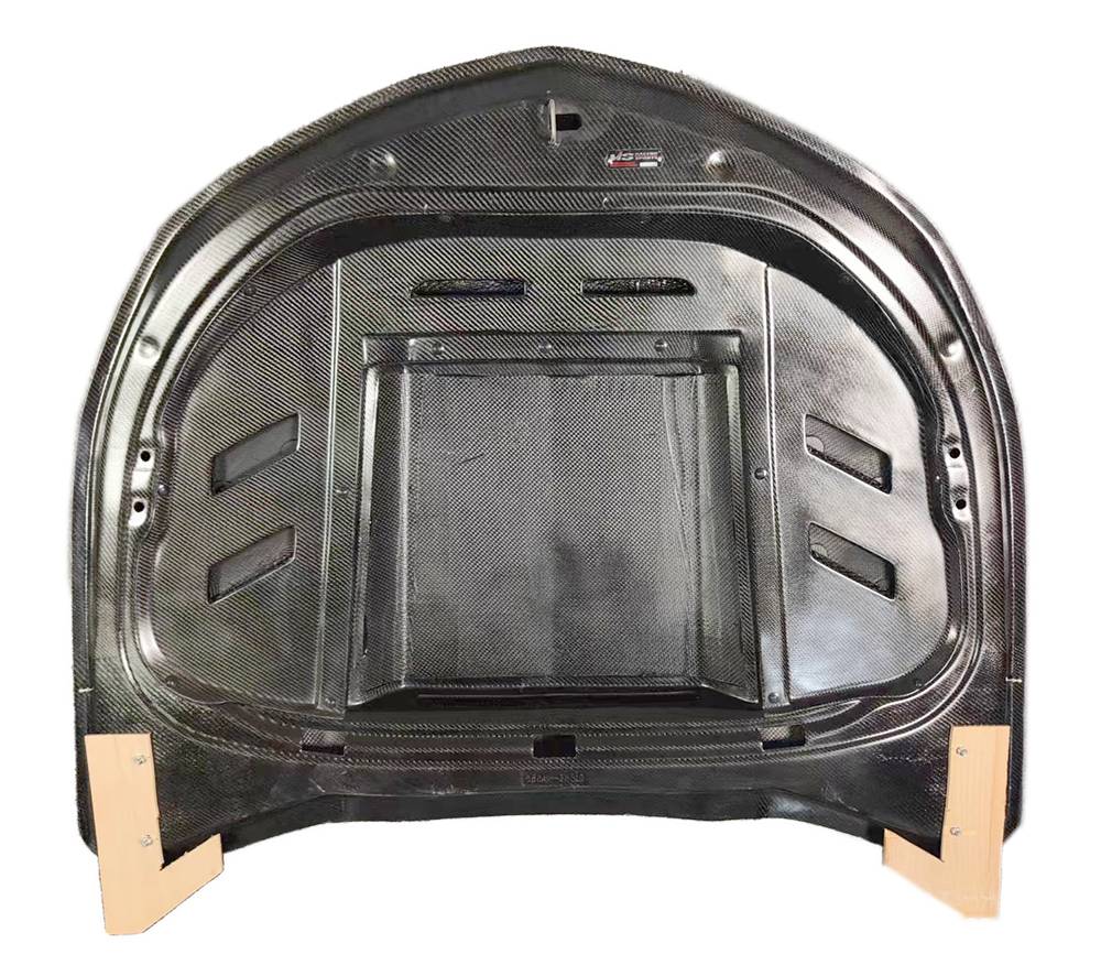 2016-2023 Chevrolet Camaro 2 doors TERMINATOR Style Double Sided Carbon Fiber Carbon Fiber Black Hood-4