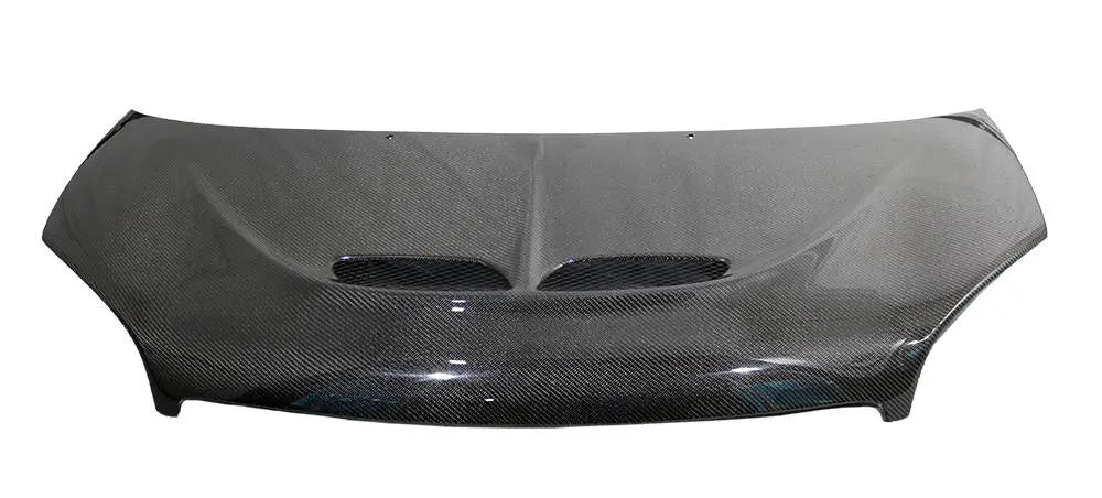 2016-2019 Smart Fortwo AS Style Carbon Fiber Black Hood-1