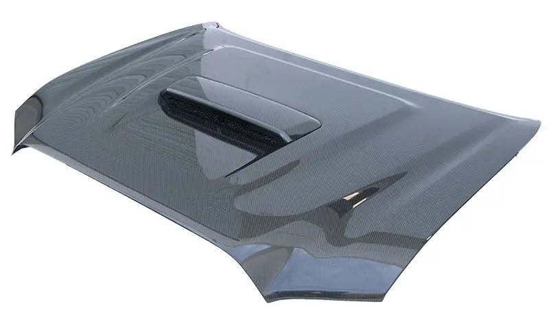 2016-2023 Toyota Tacoma 2 doors TECHNO R Style Carbon Fiber Black Hood-1