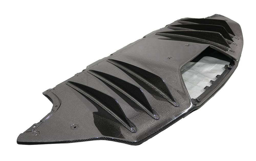 2017-2021 Acura NSX Carbon Fiber Diffuser-1