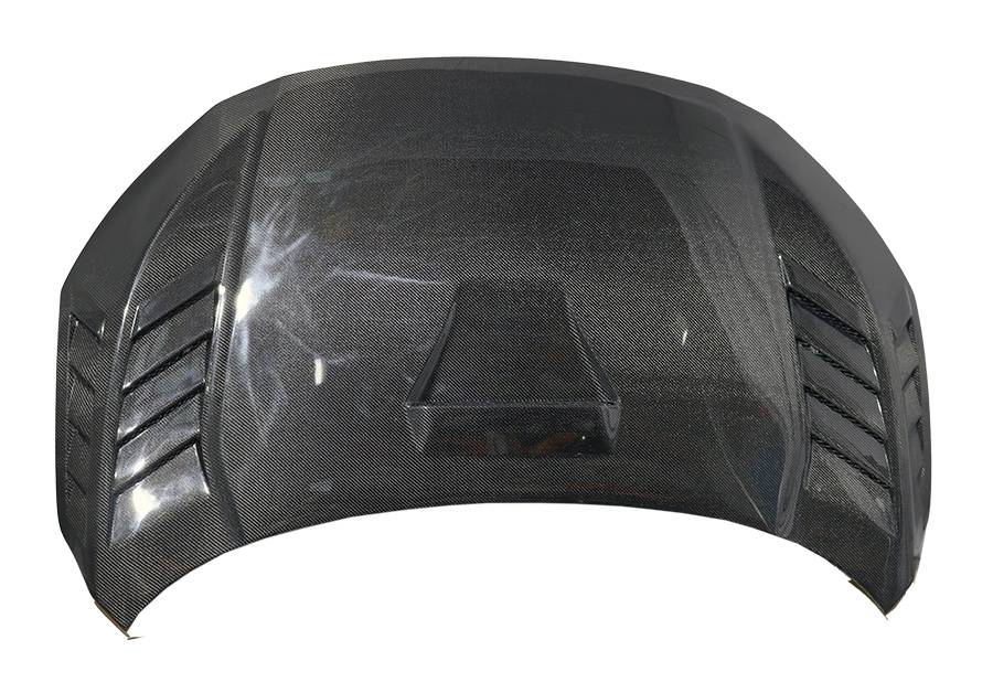 2017-2021 Honda Civic 4 doors MP Style Carbon Fiber Black Hood-3