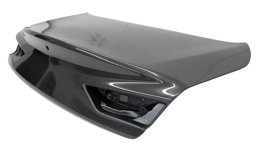 2017-2020 Infiniti Q60 2 doors OEM Style Carbon Fiber Black Trunk-1