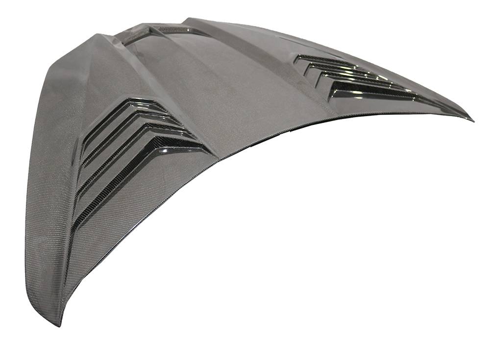 2020-2024 Chevrolet Corvette APEX Style Double Sided Carbon Fiber Carbon Fiber Hood-3