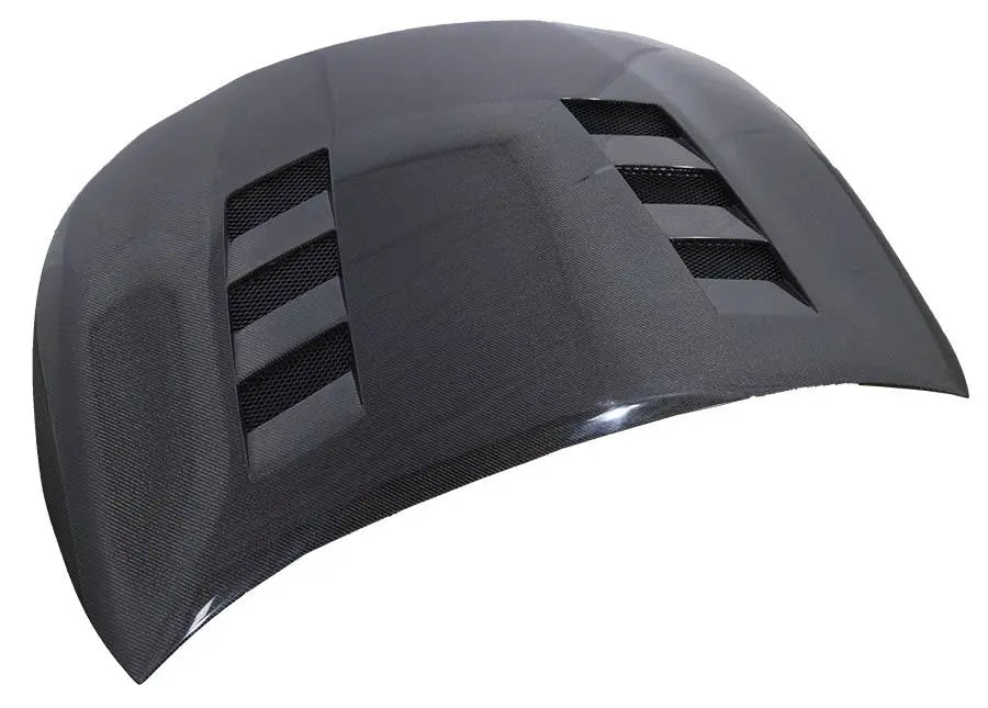 2020-2023 Toyota Corolla 4 doors AMS Style Carbon Fiber Black Hood-1