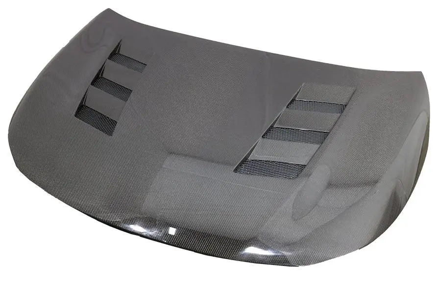 2020-2023 Toyota Corolla 4 doors AMS Style Carbon Fiber Black Hood-2