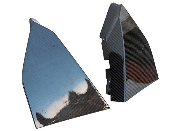 2020-2023 Toyota Supra TECHNO R Style Carbon Fiber Black Rear Lip-1