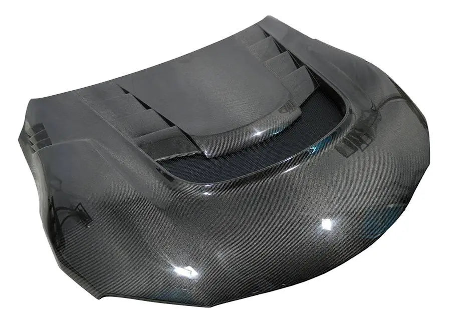 2020-2023 Toyota Supra 2 doors VRS Style Carbon Fiber Black Hood-2