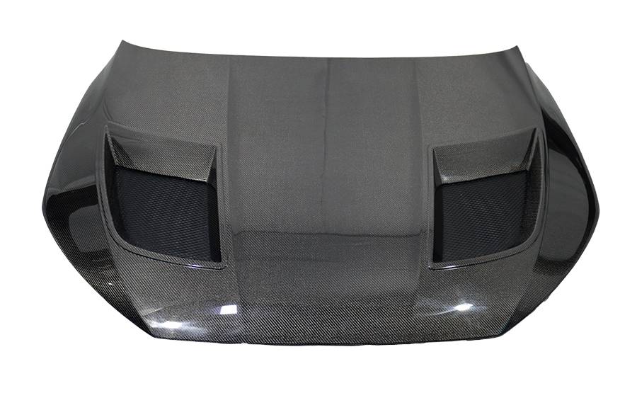 2022-2024 AUDI A3 4 doors AS Style Carbon Fiber Black Hood-2