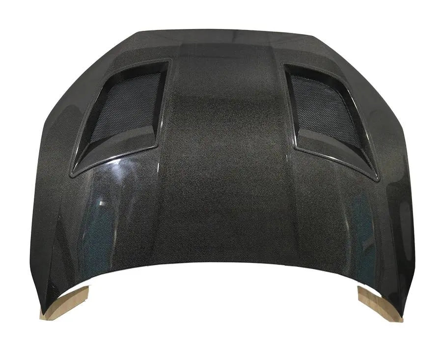 2022-2024 AUDI A3 4 doors AS Style Carbon Fiber Black Hood-3
