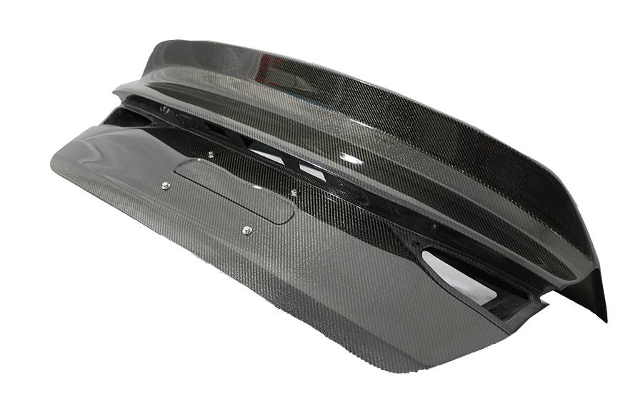 2022-2024 AUDI A3 4 doors Carbon Fiber Black Trunk-3