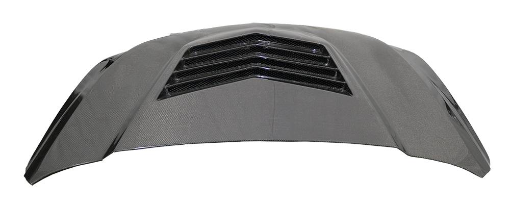 2022-2025 Cadillac CT5-V OEM Style Carbon Fiber Black Hood-3