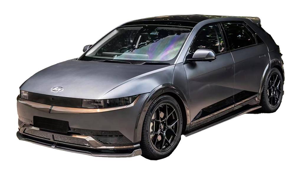 2022-2024 Hyundai Ioniq Carbon Fiber Front Lip-1
