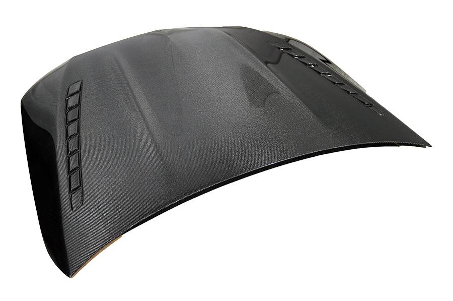 2022-2023 Mercedes C Class W206 4 doors DMS Style Carbon Fiber Black Hood-2