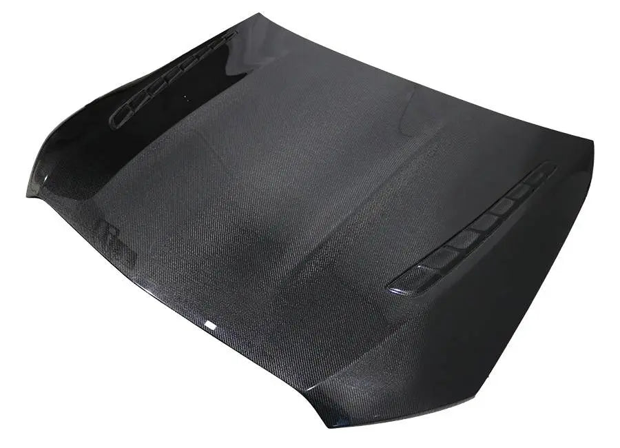 2022-2023 Mercedes C Class W206 4 doors DMS Style Carbon Fiber Black Hood-4
