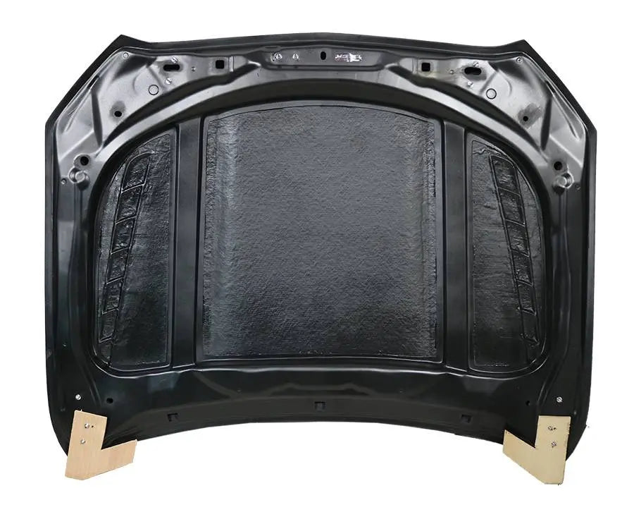 2022-2023 Mercedes C Class W206 4 doors DMS Style Carbon Fiber Black Hood-5