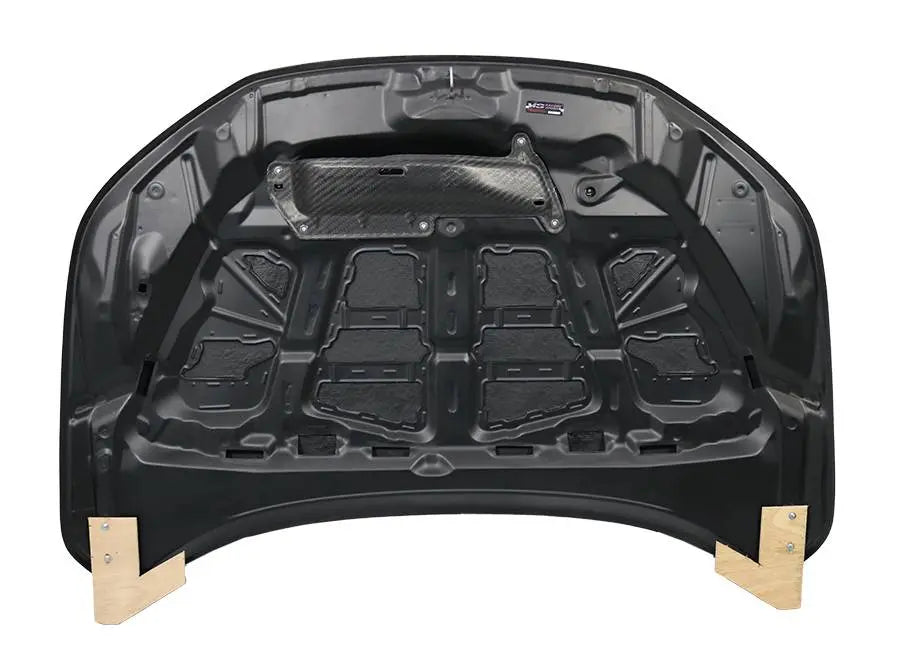 2023-2024 Honda Civic OEM Style Carbon Fiber Black Hood-4