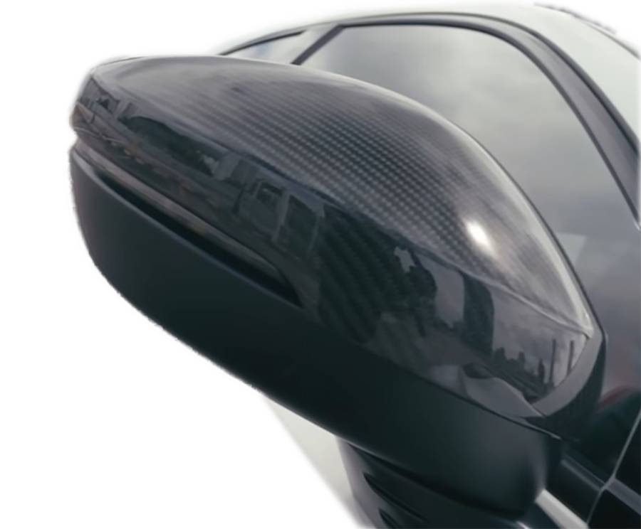 2023-2024 Honda Civic Carbon Fiber Black Mirror-1