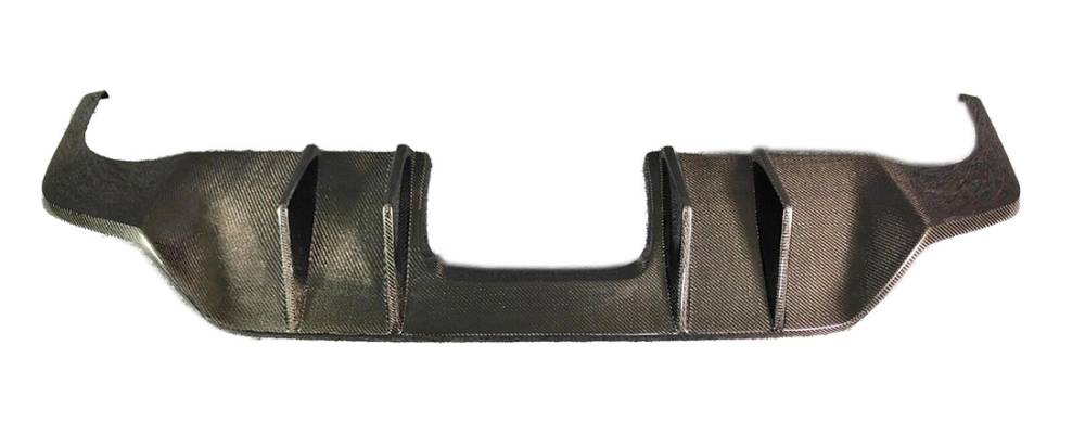2023-2024 Honda Civic Carbon Fiber Black Diffuser-2