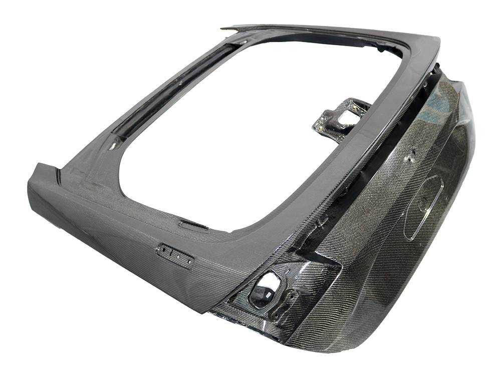 2023-2024 Honda Civic Double Sided Carbon Fiber Carbon Fiber Trunk-3
