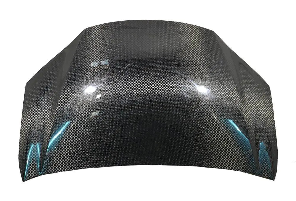 2023-2024 Toyota Prius OEM Style Carbon Fiber Black Hood-2