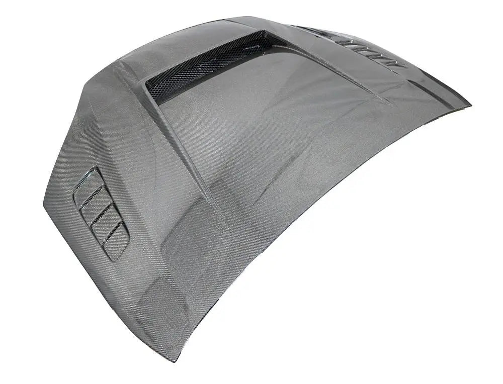 2023-2024 Toyota Prius OEM Style Carbon Fiber Black Hood-2