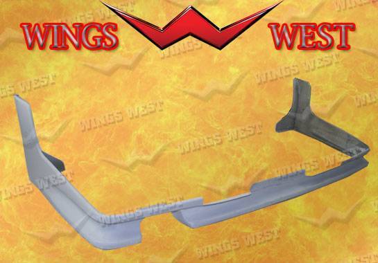 1987-1989 Nissan 300Zx Coupe Rear Lip Fiberglass - VIS Racing