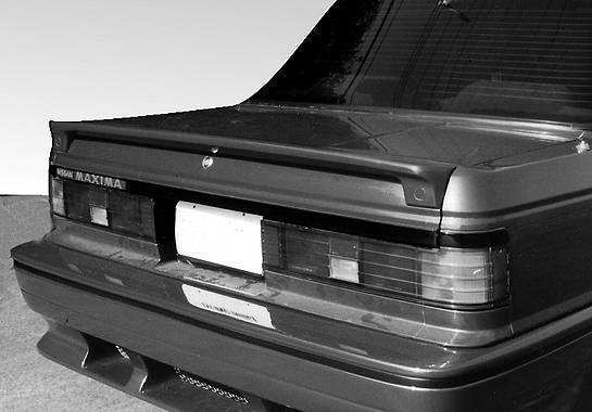 1987-1988 Nissan Maxima FRP Primer Spoiler-1