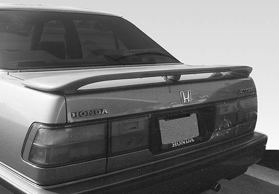 1986-1989 Honda Accord 4 doors FRP Primer Spoiler-1