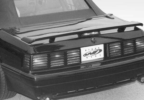 1979-1993 Ford Mustang FRP Primer Spoiler-1