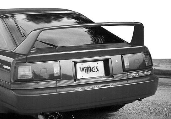 1986-1992 Toyota Supra FRP Primer Spoiler-1