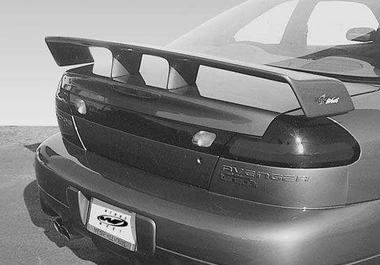1995-1999 Dodge Neon 2 doors 4 doors FRP Primer Spoiler-1