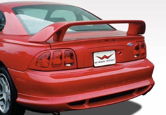 1994-1998 Ford Mustang FRP Primer Spoiler-1