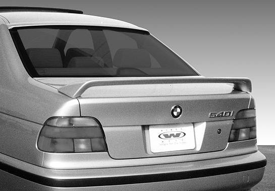 1997-2003 BMW 5 SERIES E39 4 doors FRP Primer Spoiler-1