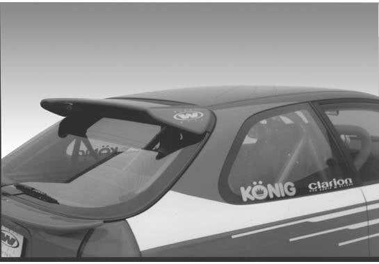 1996-2000 Honda Civic Hatchback FRP Primer Spoiler-1