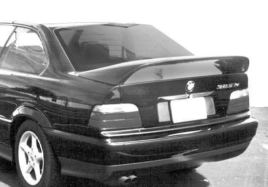 1996-1998 BMW 328 2 doors 4 doors FRP Primer Spoiler-1