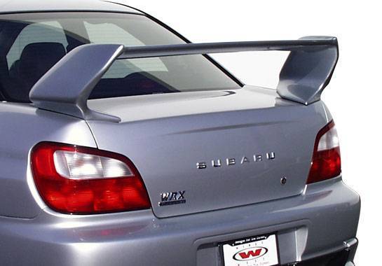 2002-2007 Subaru WRX FRP Primer Spoiler-1