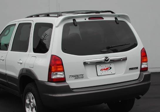 2002-2004 Mazda Tribute FRP Primer Spoiler-1