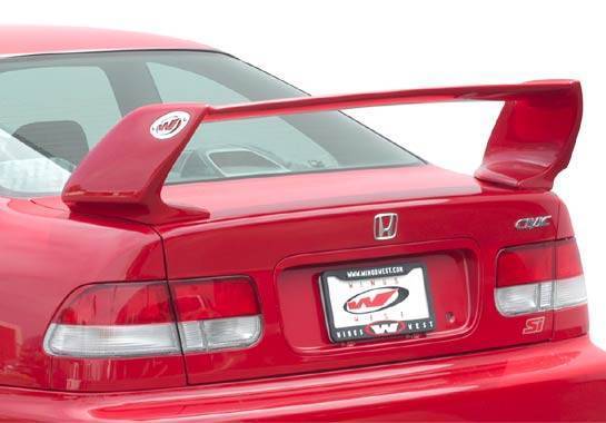1996-2000 Honda Civic 2 doors FRP Primer Spoiler-1