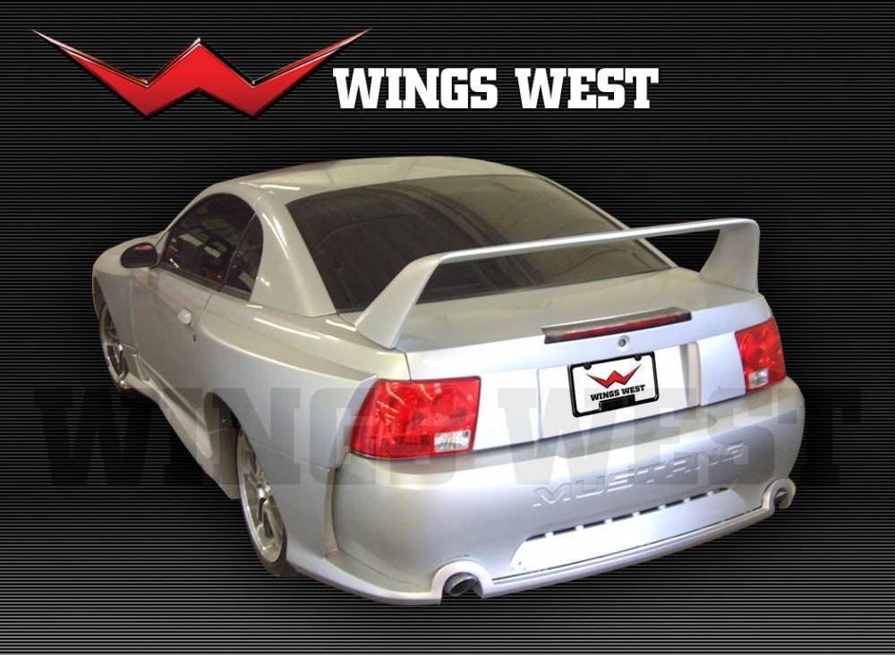 1999-2004 Ford Mustang FRP Primer Spoiler-1