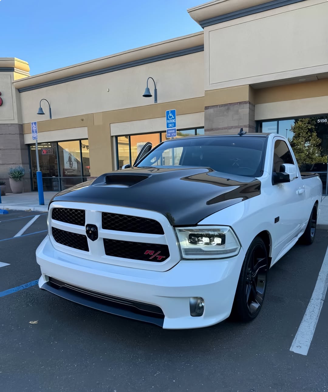 Carbon Fiber Hood SRT Style for Dodge Ram 1500 2DR & 4DR 2009-2018