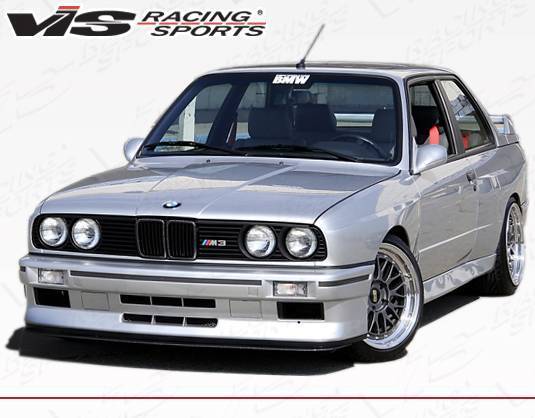 1984-1991 BMW 3 SERIES E30 2 doors M Tech Style FRP Primer Front Bumper-1