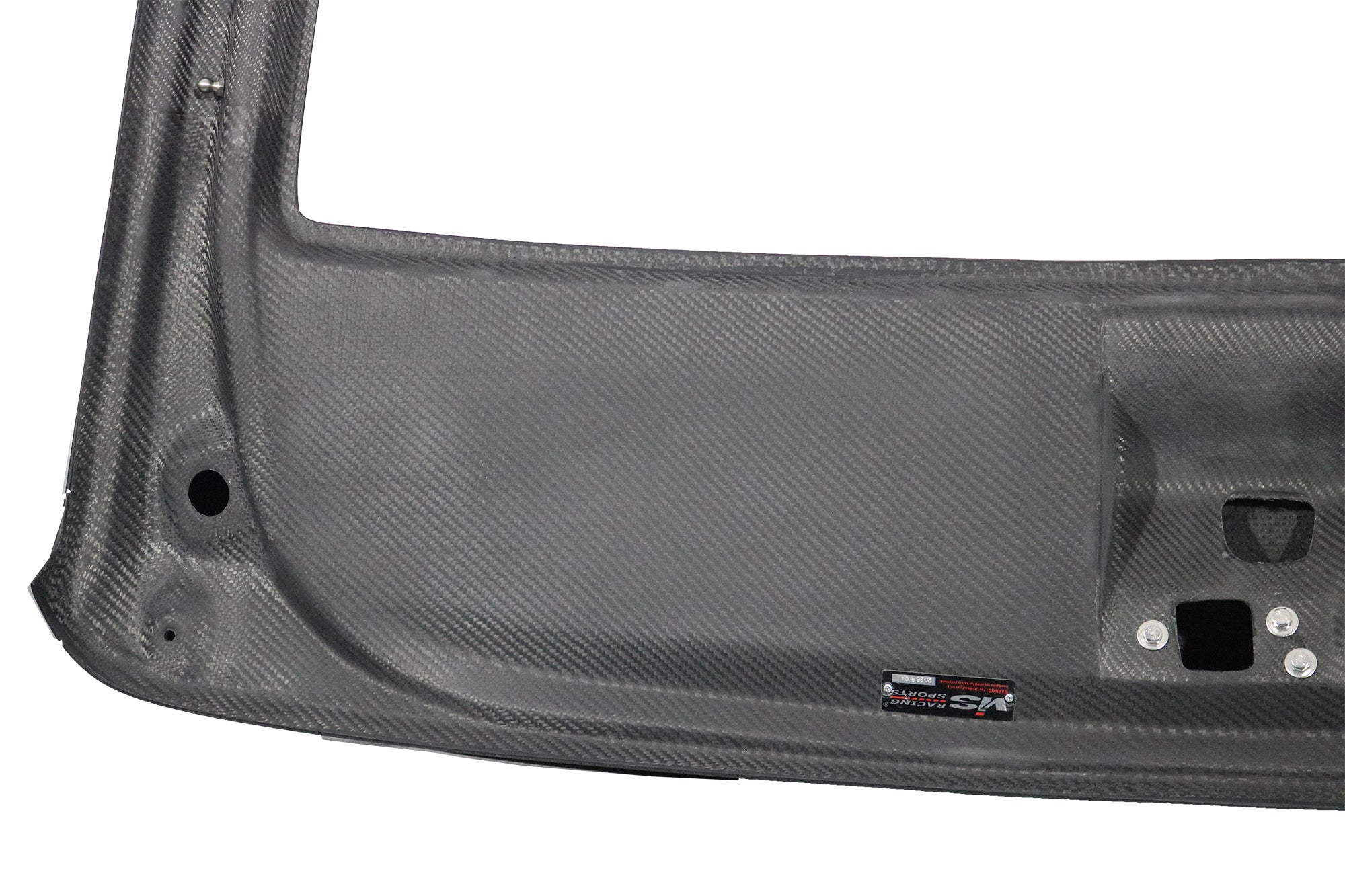 1984-1987 Toyota Corolla Hatchback Oem Style Double Sided Carbon Fiber Hatch