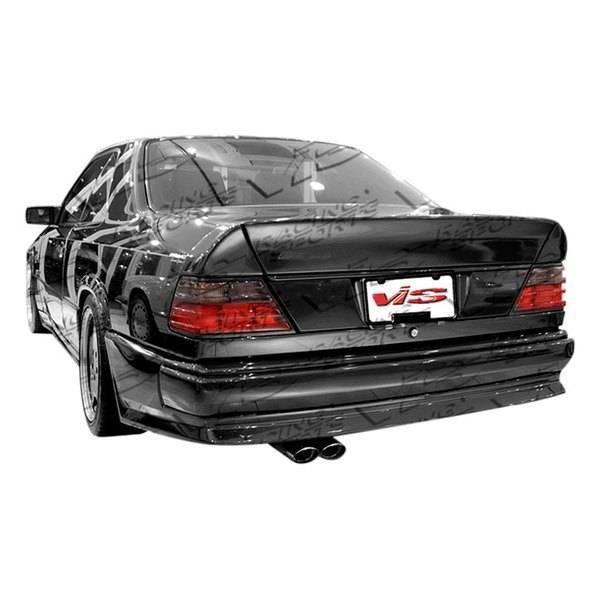 1986-1995 Mercedes E Class W124 2 doors EURO TECH Style FRP Primer Rear Bumper-1